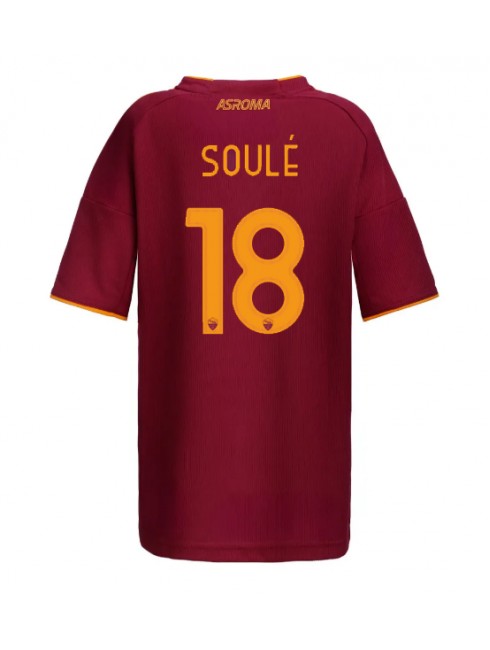AS Roma Matias Soule #18 Zenski Domaci Dres 2025-26 Kratak Rukavima AS Roma Matias Soule #18 Zenski Domaci Dres 2025-26 Kratak Rukavima